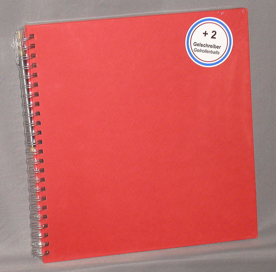 Abbildung Spiralalbum Viva Rot